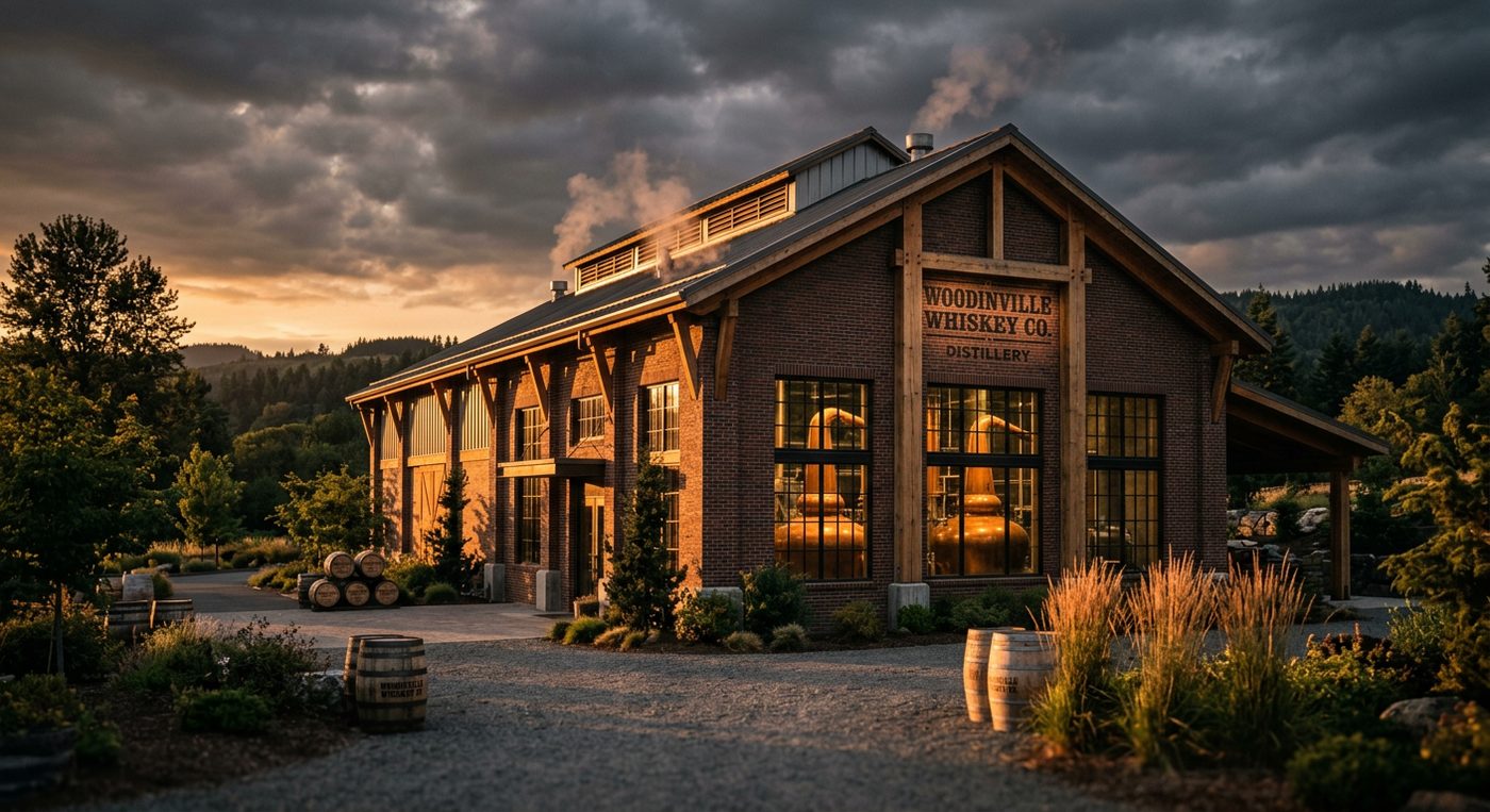 Woodinville Whiskey Co. distillery