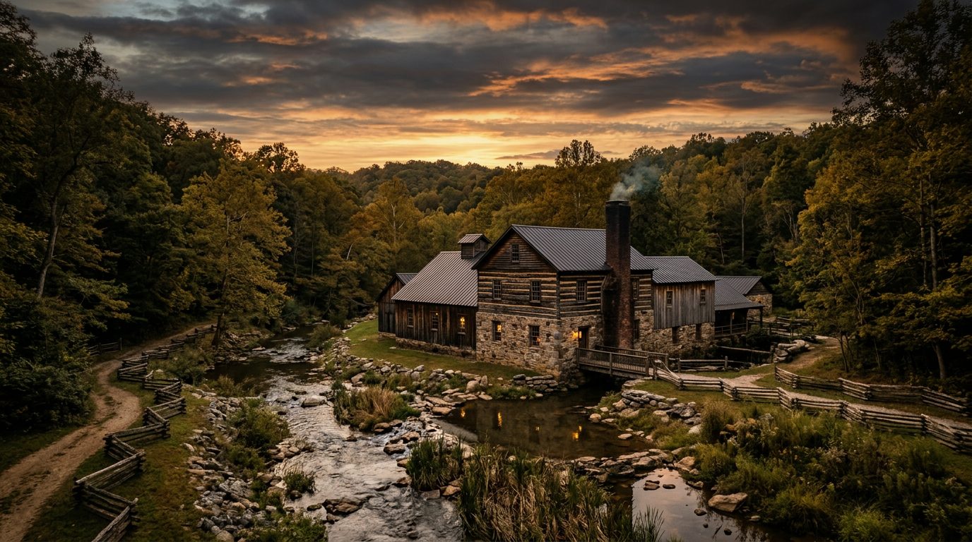 Cascade Hollow Distilling Co. (George Dickel) distillery