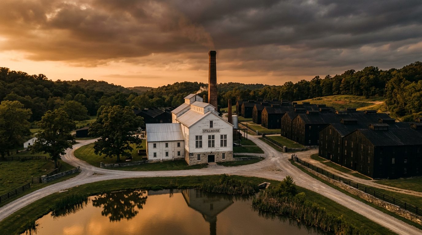 Jim Beam American Stillhouse (Clermont) distillery